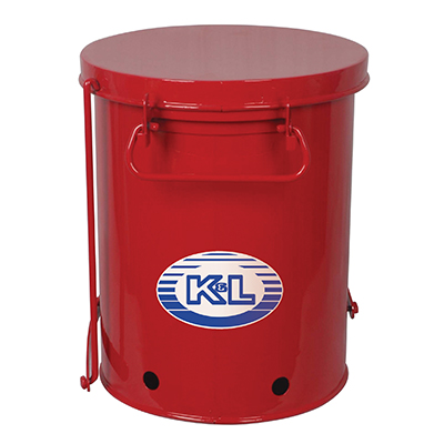 SHOP RAG DISPOSAL BIN