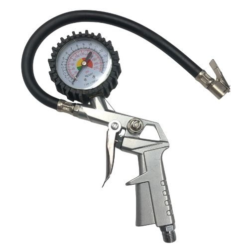 TIRE INFLATOR WITH DIAL GAUGE