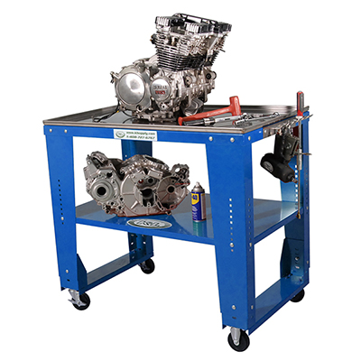 @K&L MOBILE BENCH BLUE