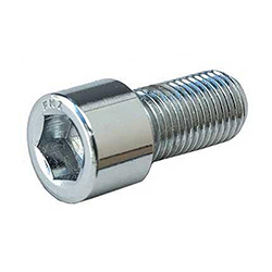 SAE CHROME SOCKETHEAD ALLEN 10 PACK(COARSE THREAD)